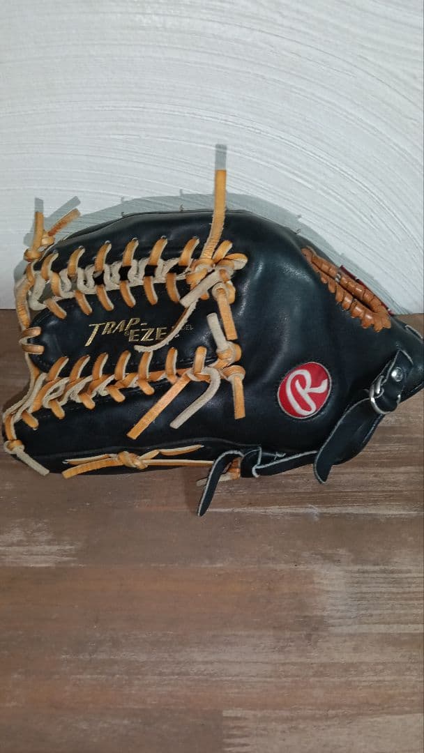 Rawlings ケン・グリフィーJrモデル 軟式グローブ 黒/茶