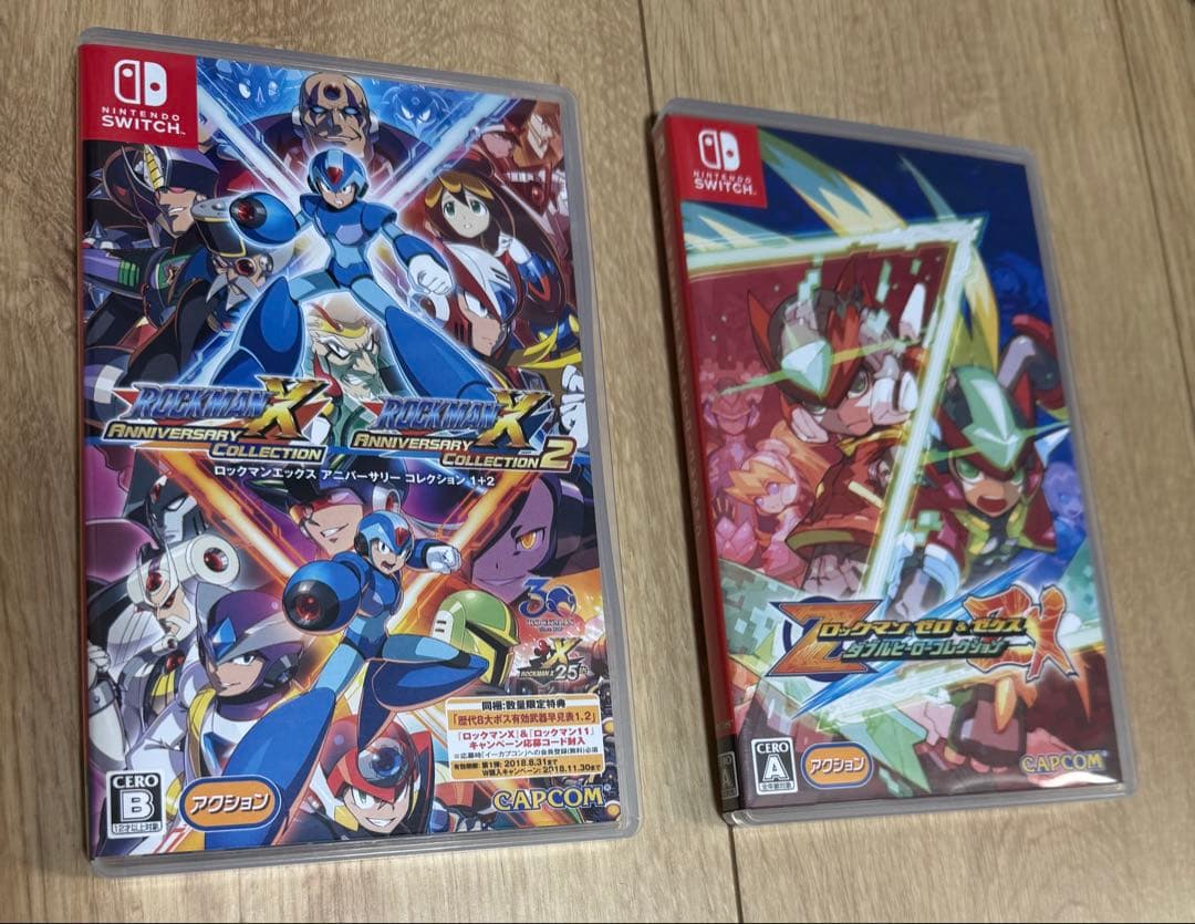 ロックマンX アニバーサリーコレクション 1+2 ゼロ＆ゼクス ダブルヒーロー