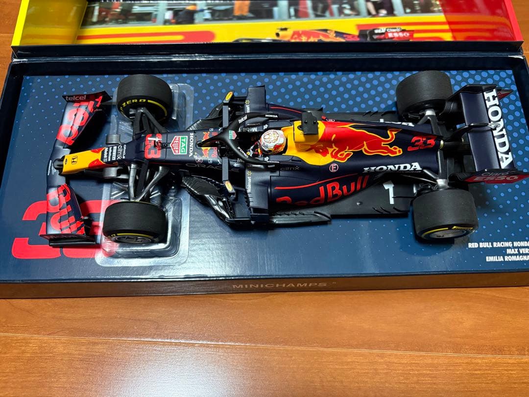 ミニチャンプス 1/18 RB16Bマックス　フェルスタッペン