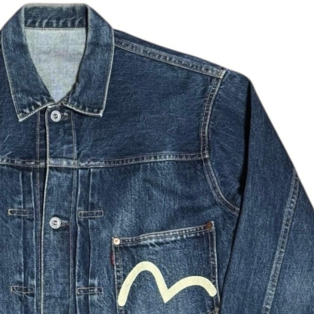 EVISU 初期 EVISタグ 1st 大戦モデル 白カモメ デニムジャケット