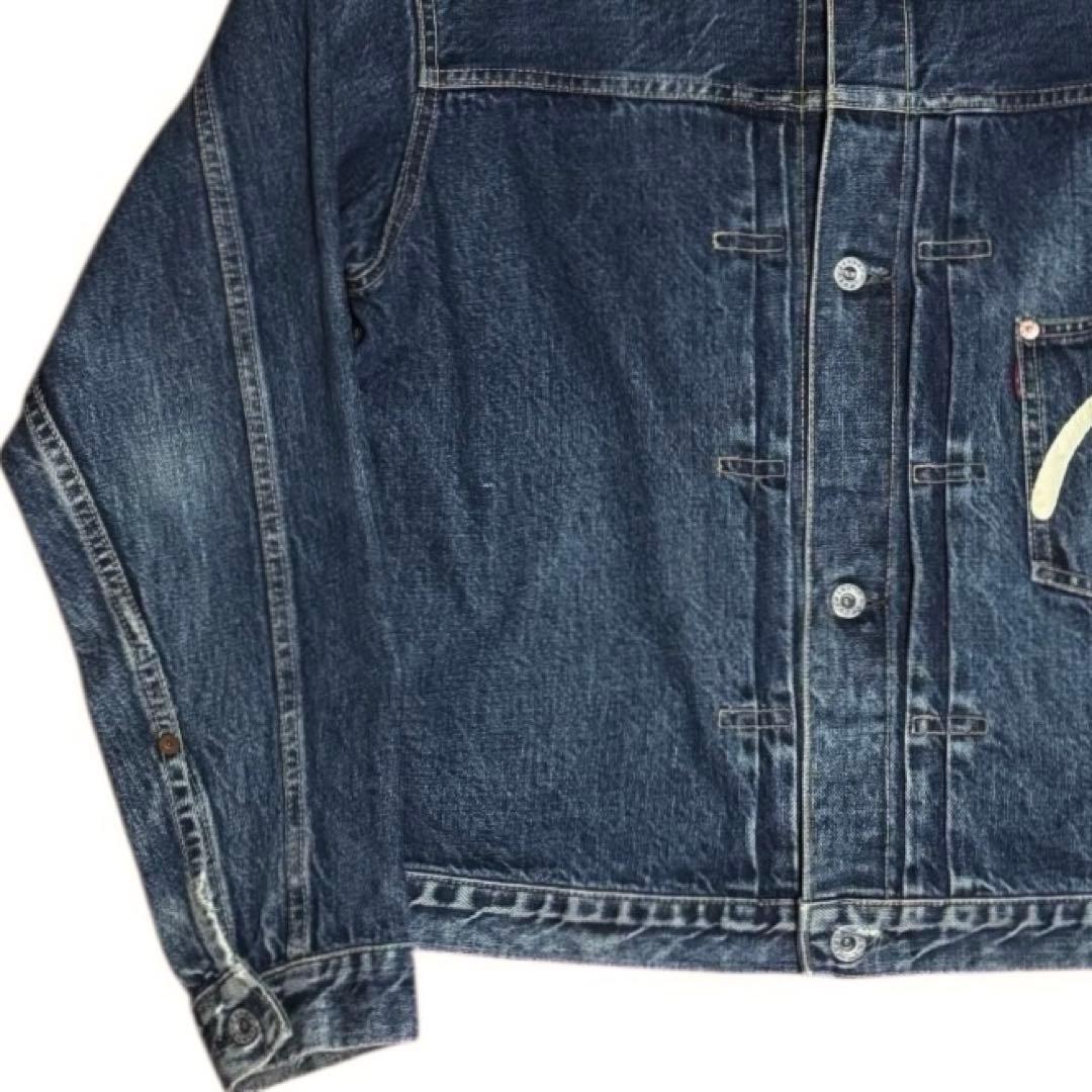 EVISU 初期 EVISタグ 1st 大戦モデル 白カモメ デニムジャケット