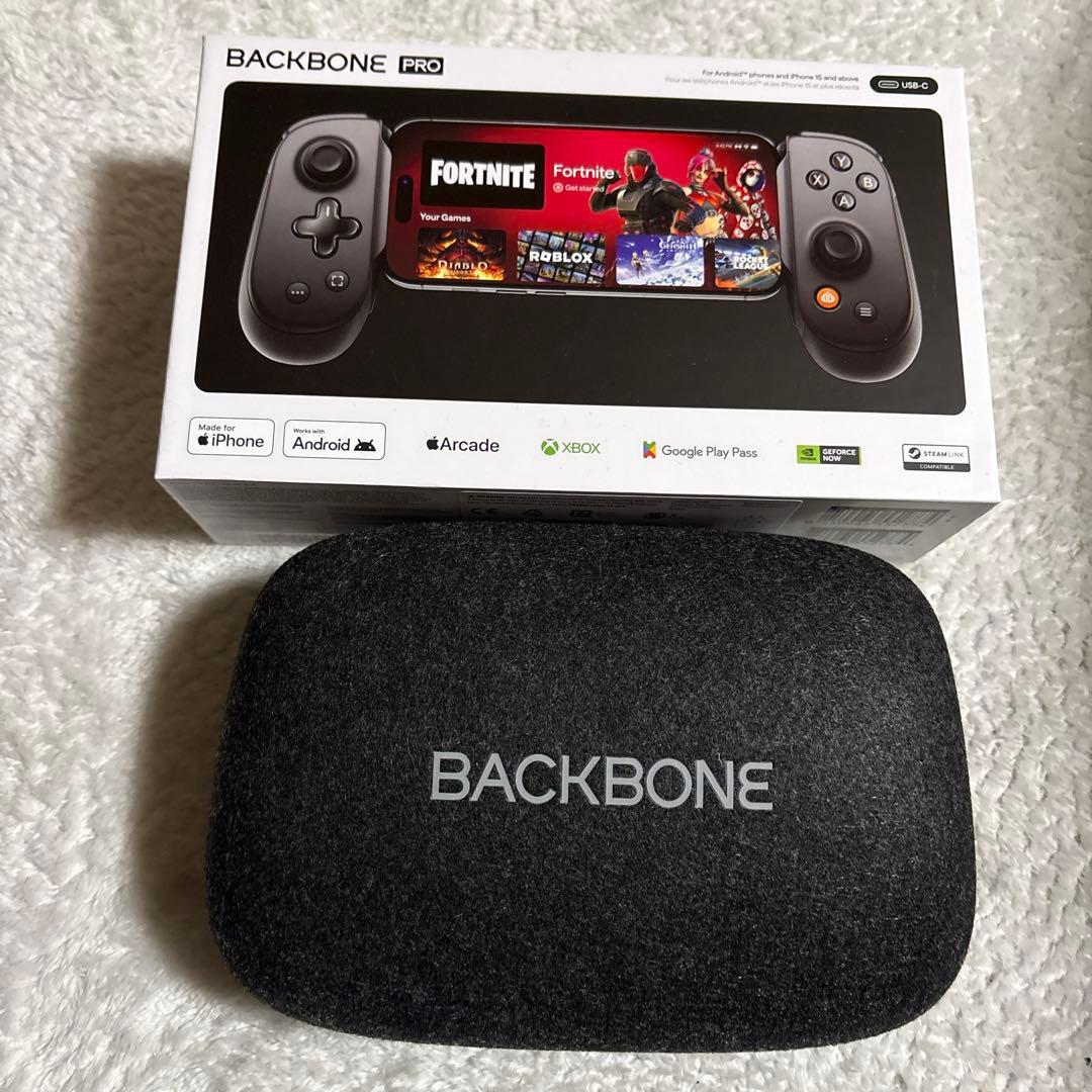 BACKBONE PRO ゲームコントローラー　キャリングケース付き　新品未使用