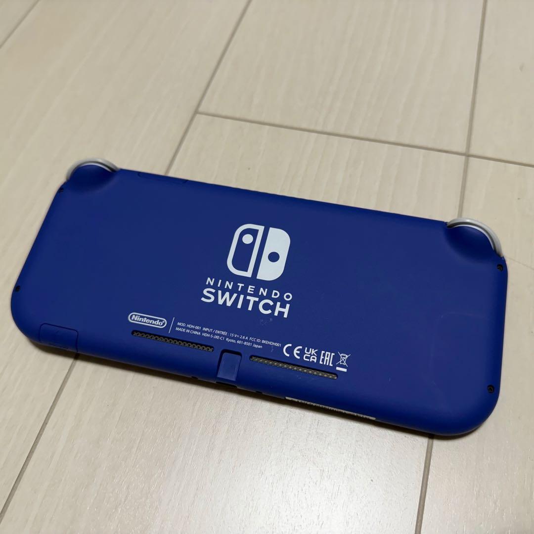 Nintendo Switch Lite ブルー モンハンライズソフト付き