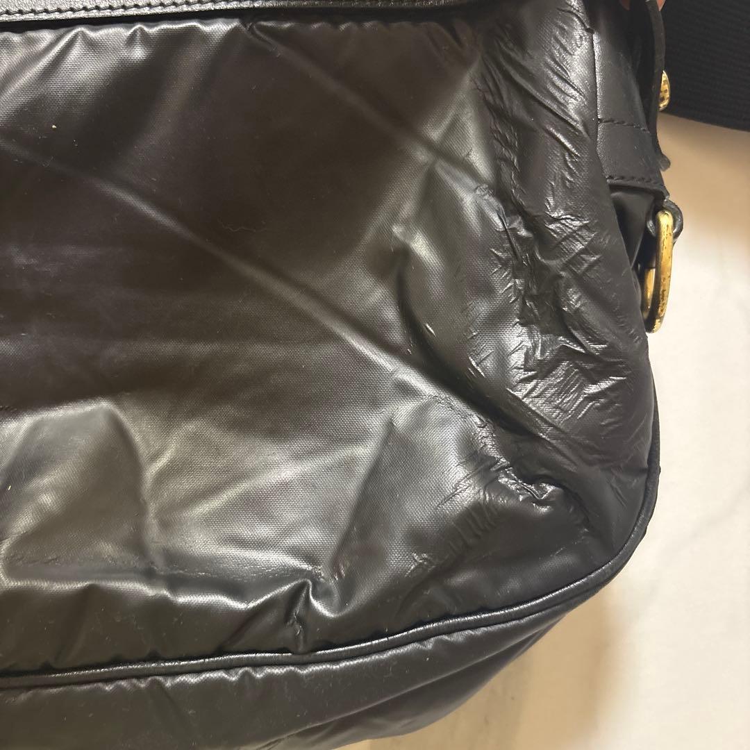 ハンティングワールド　バチュークロス　ショルダーバッグ　黒