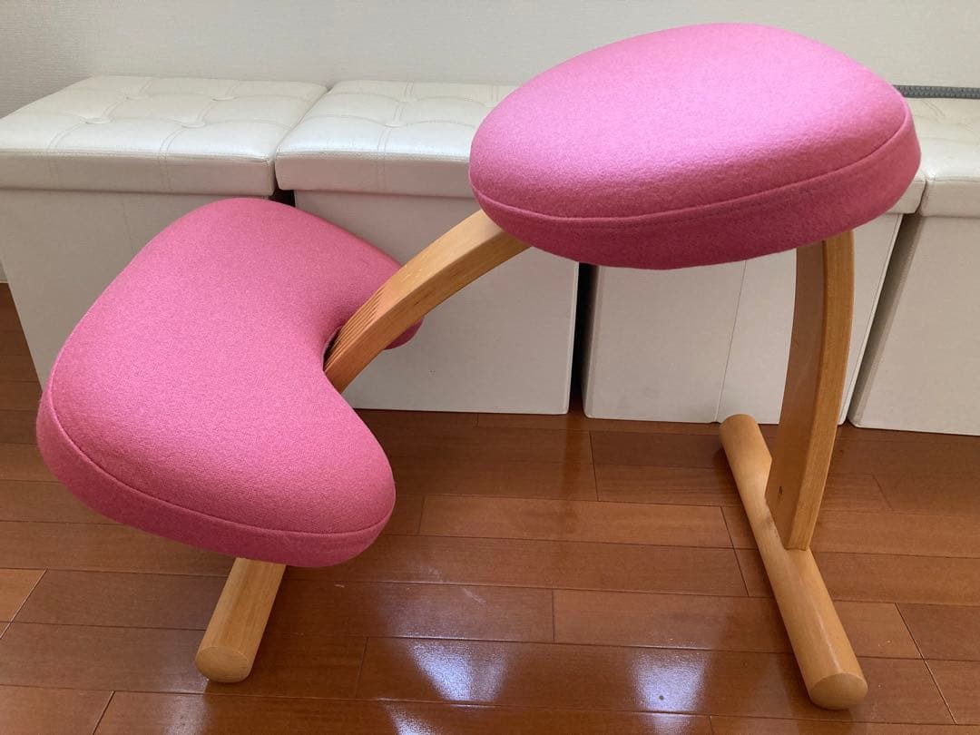 Rybo社　バランスチェア　バランスチェアイージー（カバー付き）　ピンク