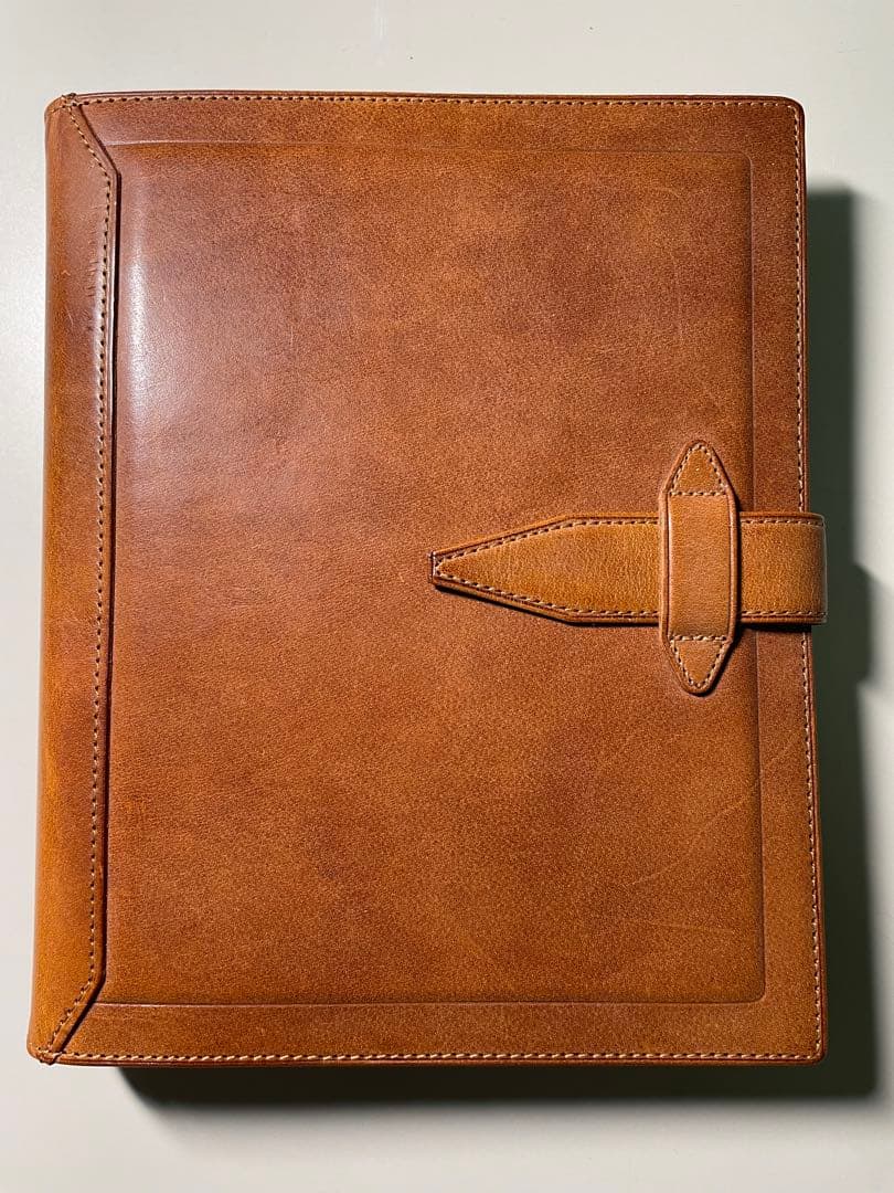 ￼【美品】システム手帳/ダ・ヴィンチ / ロロマクラシック　A5 ブラウン