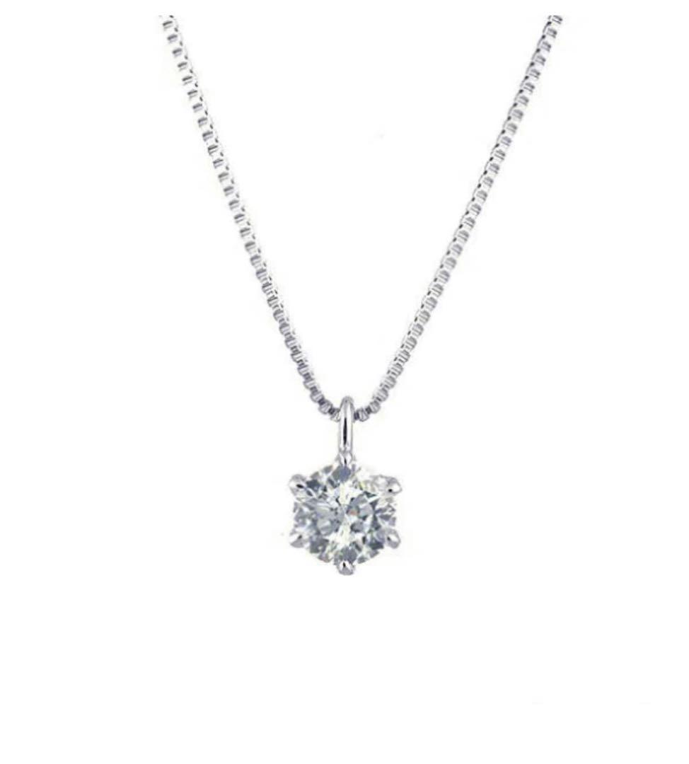 ダイヤモンド 0.3ct ネックレス PT900/PT850 プラチナ