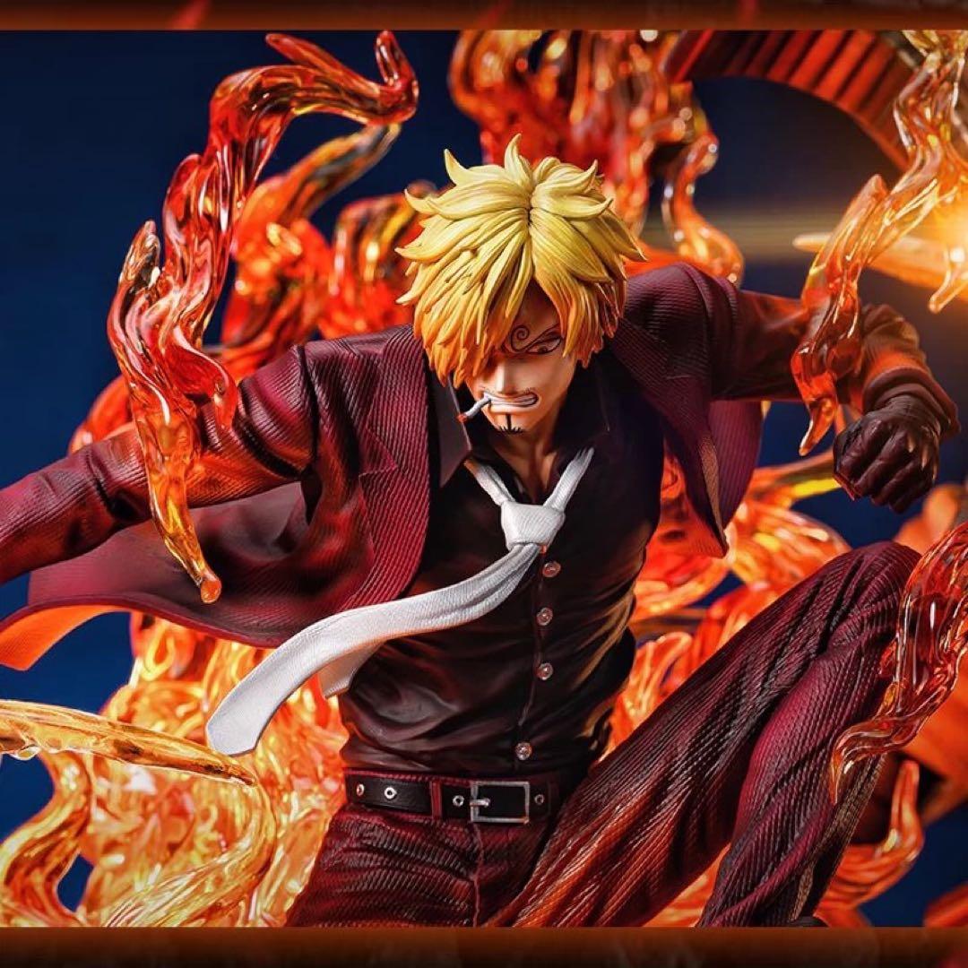 サンジVSクイーン　ワンピース フィギュア ONE PIECE　ガレージキット
