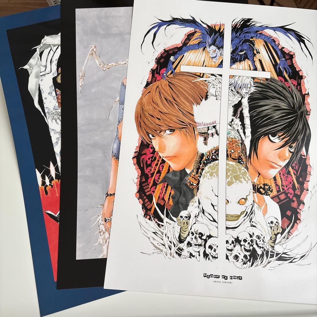 【初版　帯あり】小畑健画集 Blanc et noir ブラン エ ノワール