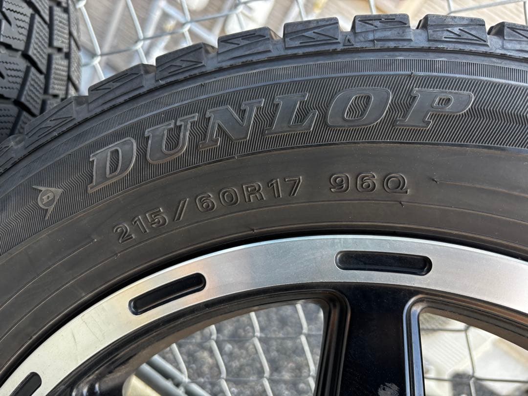 DUNLOP 215/60R17 タイヤ・ホイールセット