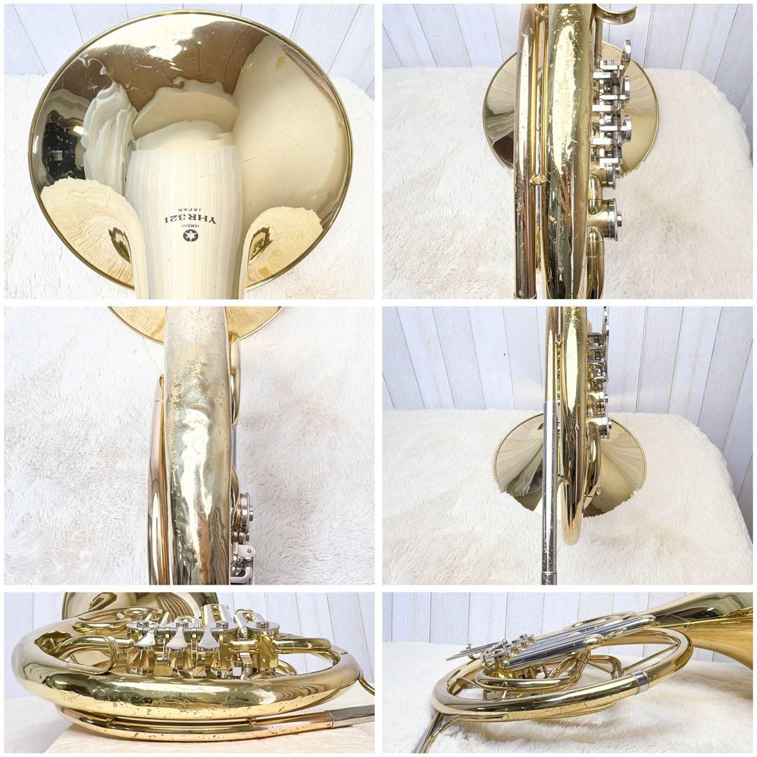 YAMAHA YHR-321 フレンチホルン シングル マウスピース付き