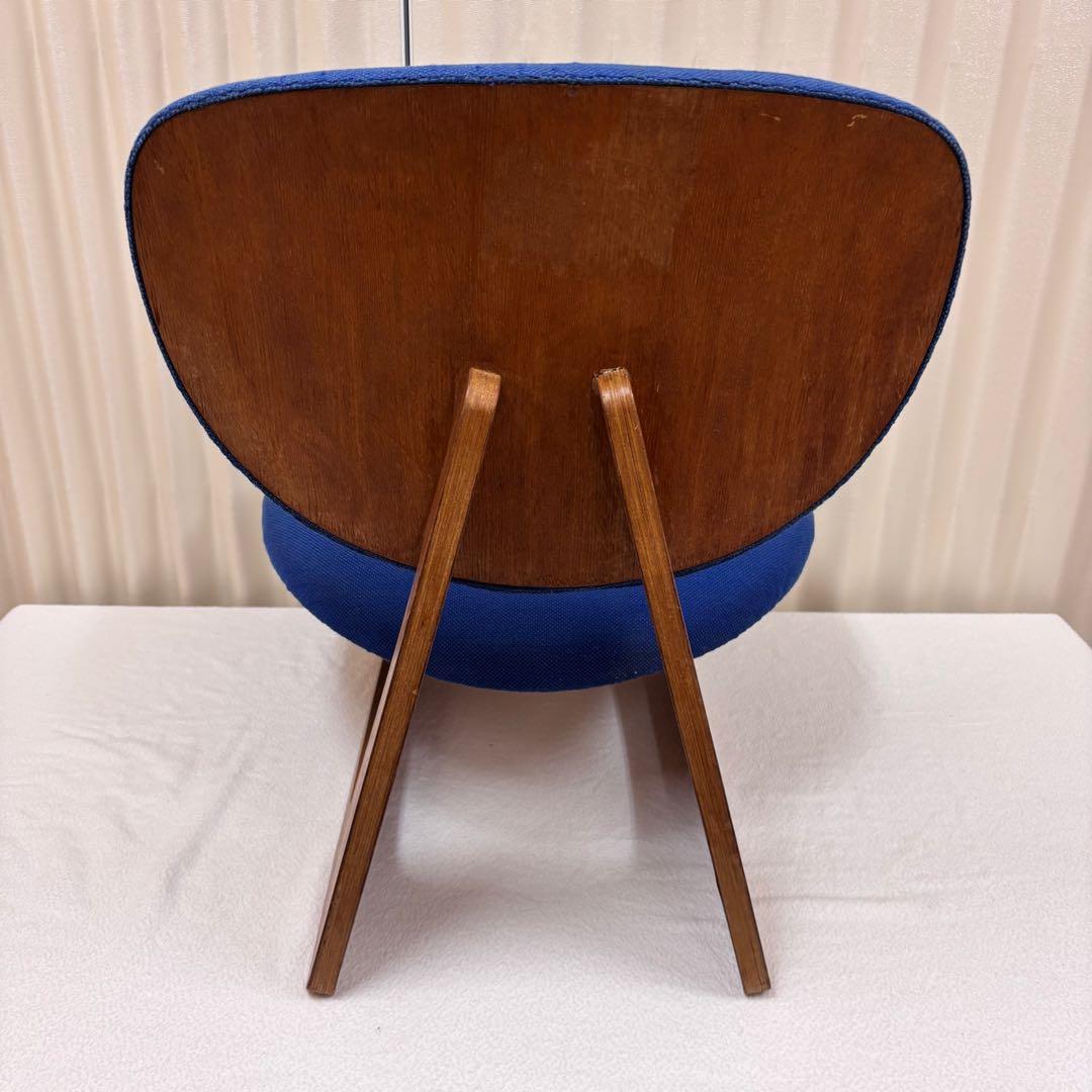 天童木工　TENDO　低座椅子　ブルー　長大作