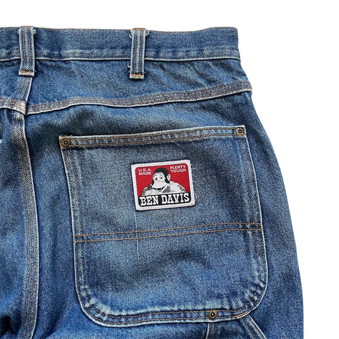 90s BEN DAVIS デニムペインターパンツ usa製