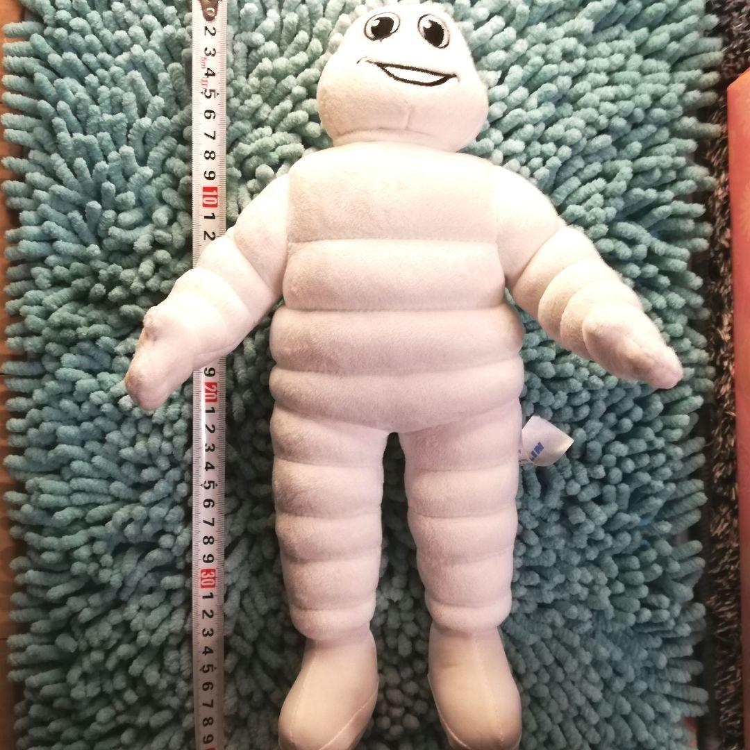 非売品 ビバンダム ミシュランマン ぬいぐるみ 約30cm ホワイト