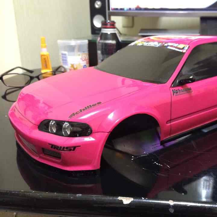 タミヤ シビック ドリフト ヨコモ