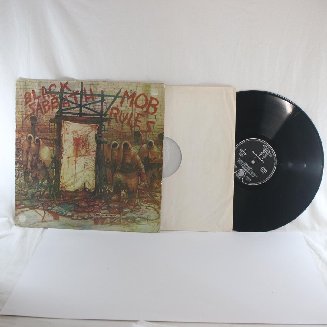 仏LP Black Sabbath Mob Rules フランス盤 Stereo