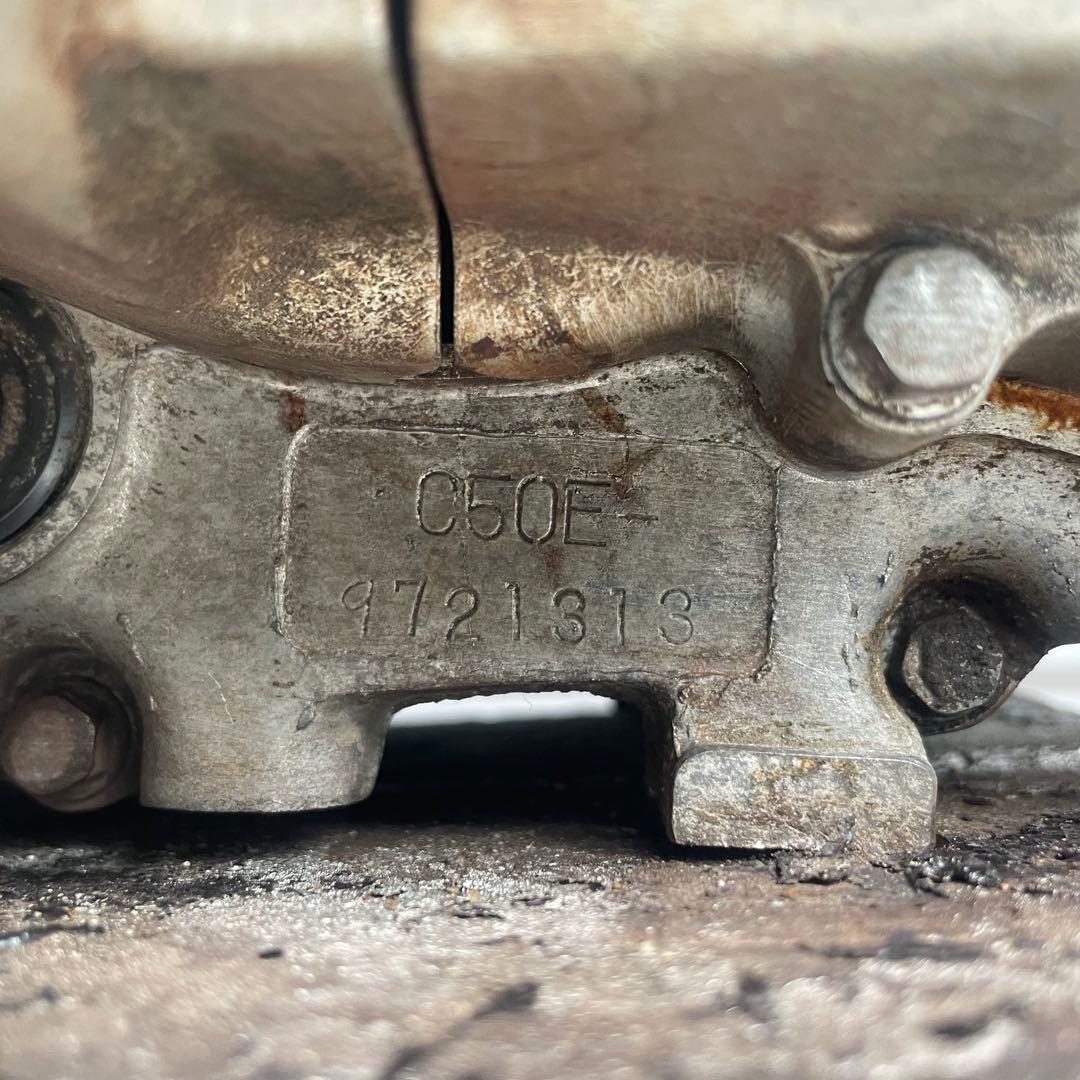 スーパーカブ 50cc AA01 C50 4速 セル付 エンジン キャブ車 実動