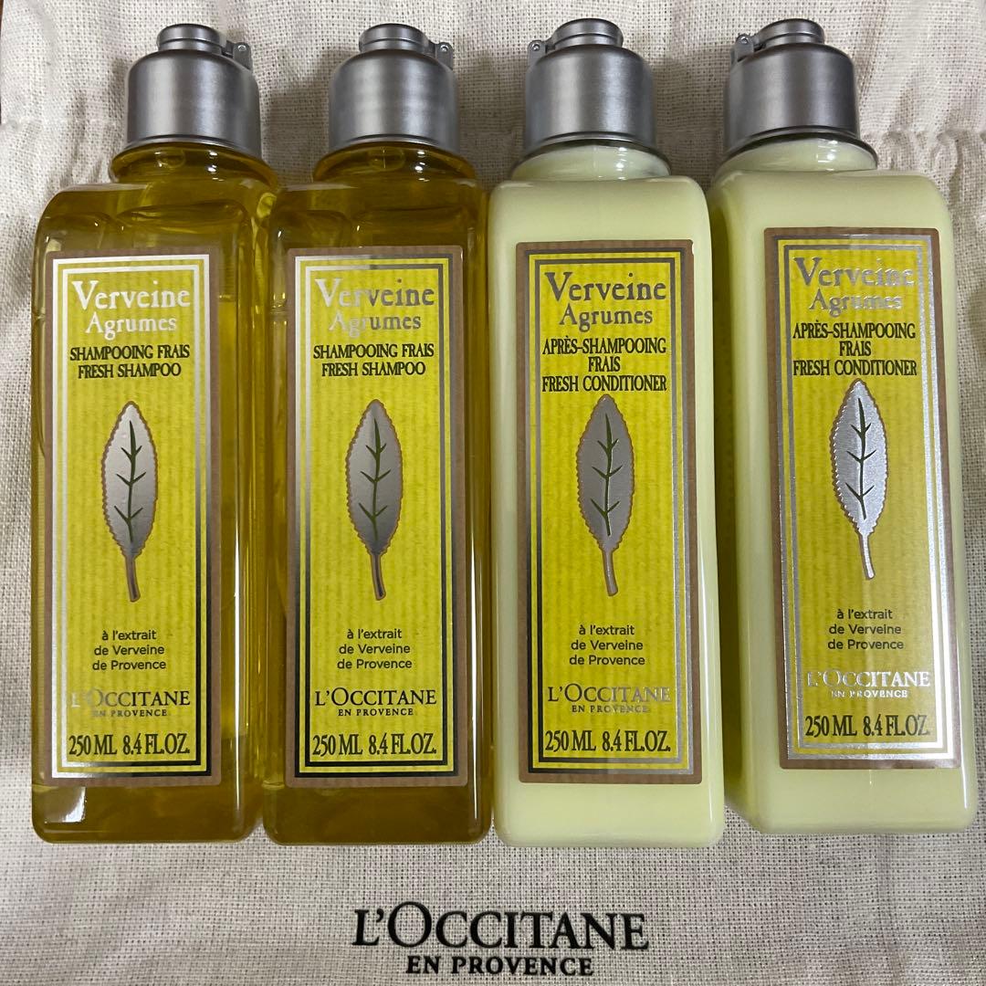 ロクシタン　シトラスヴァーベナ　アイスシャンプー　コンディショナー　4本