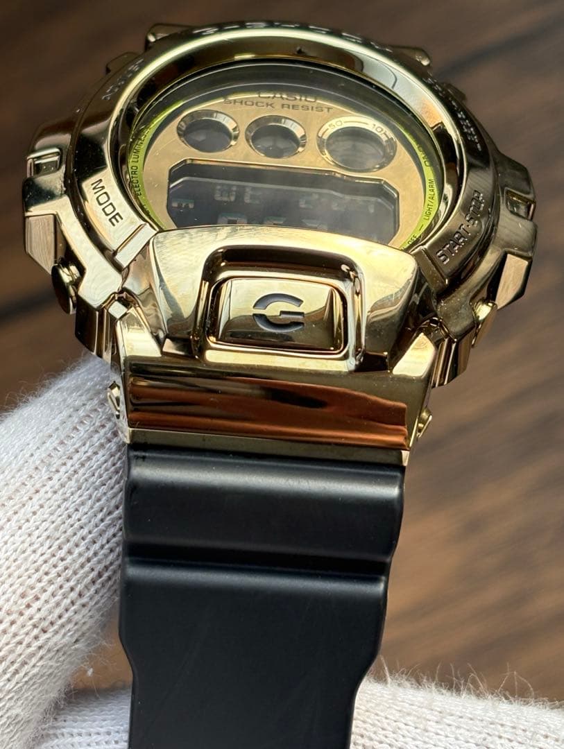 美品 G-SHOCK GM-6900G-9JF ゴールド メタル 6900