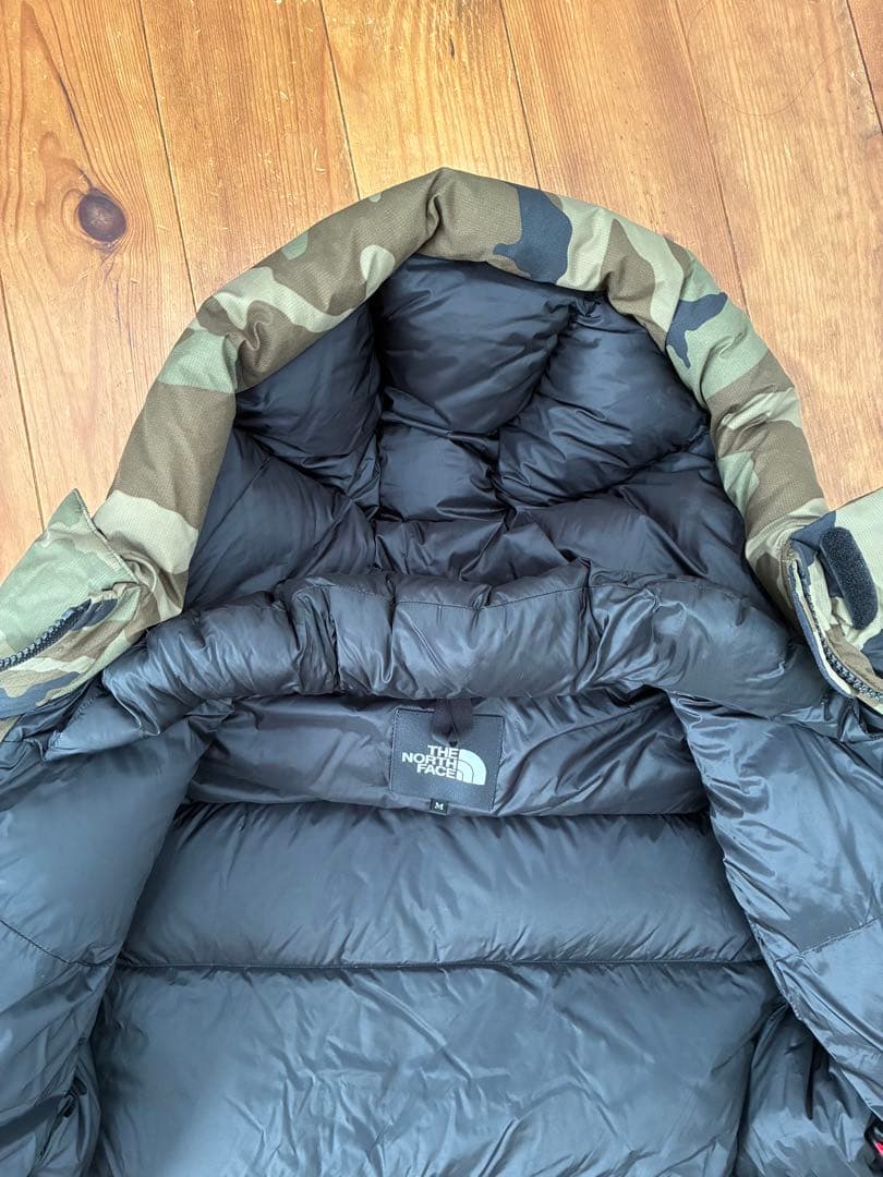 ノースフェイス　バルトロライトジャケット　ウッドランドカモ　Mサイ