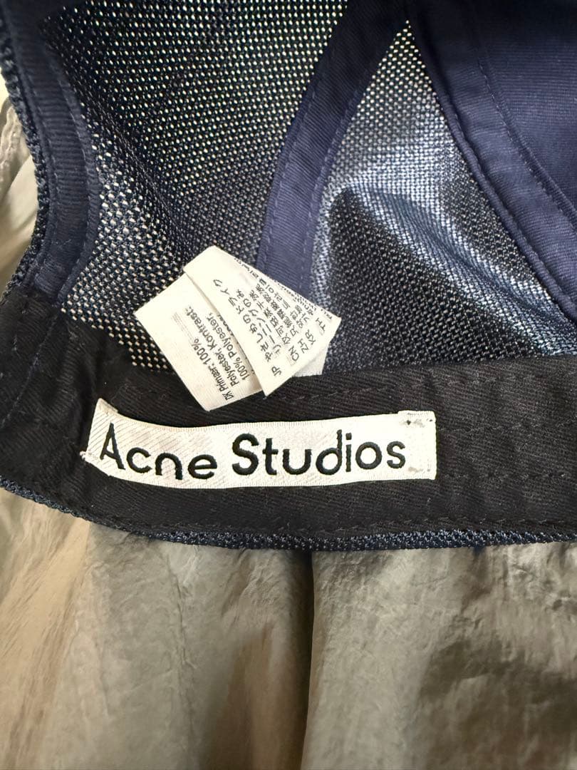 Acne Studios トラッカーキャップ ネイビー