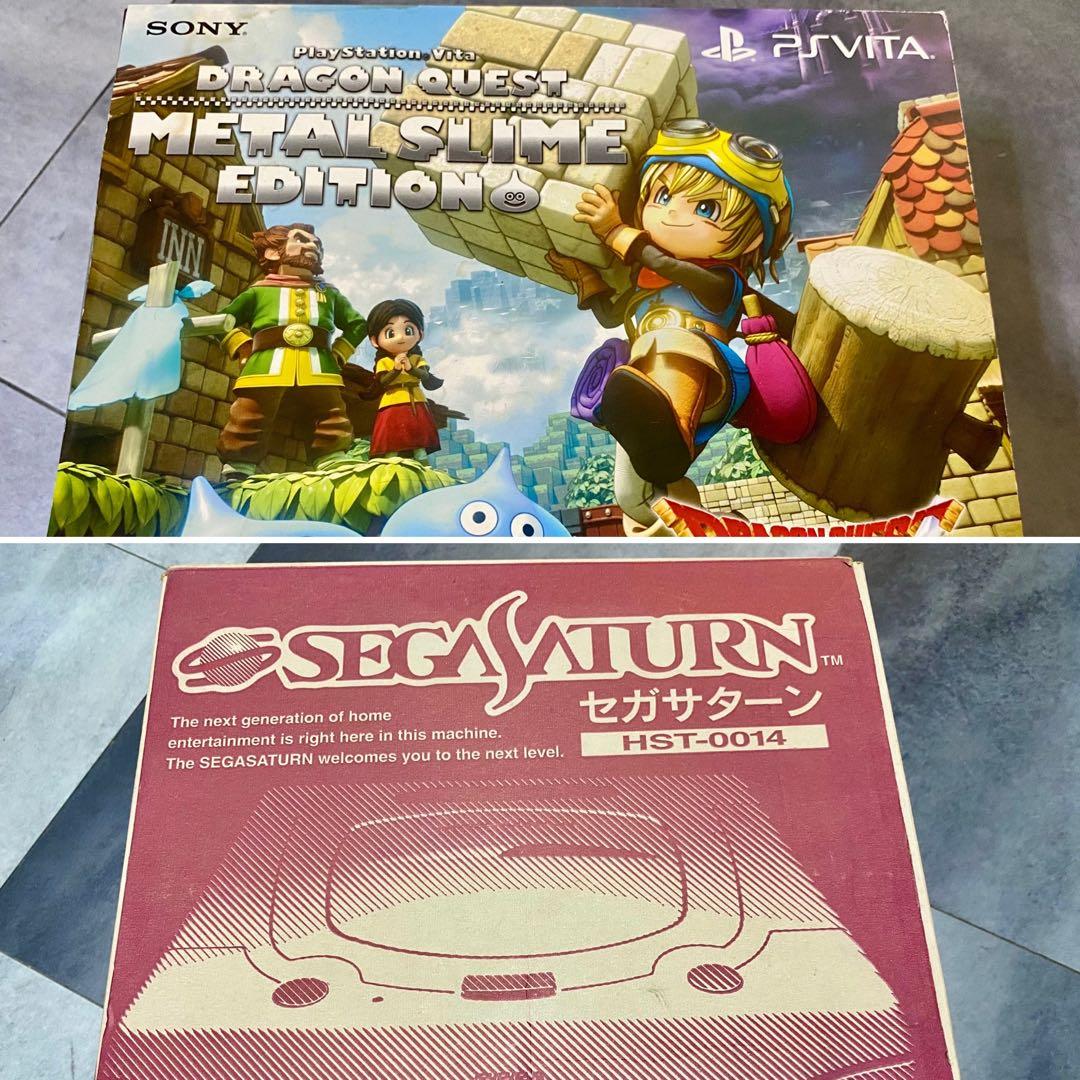 【セット売り】ドラゴンクエスト メタルスライムエディション & セガサターン