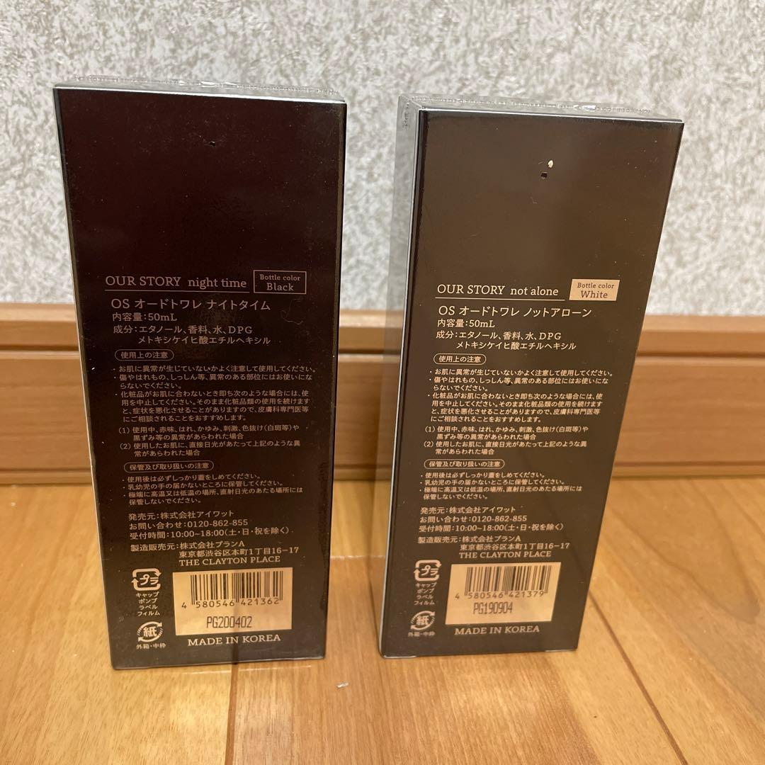 ジェジュン　香水　OUR STORY 2本セット　新品　未開封