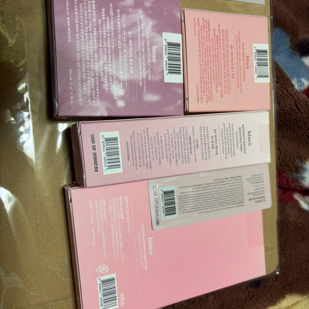 【新品未使用】hince クッションファンデーション 4点セット