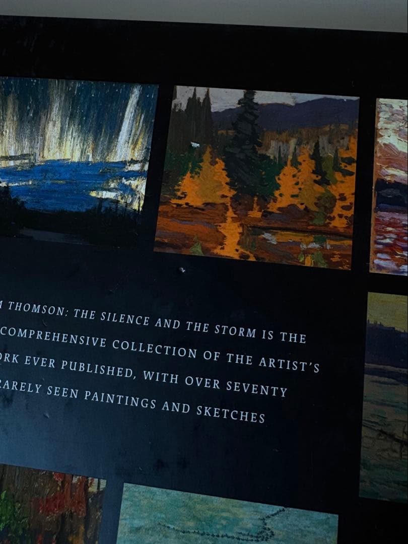 洋書 TOM THOMSON: The Silence and The Storm