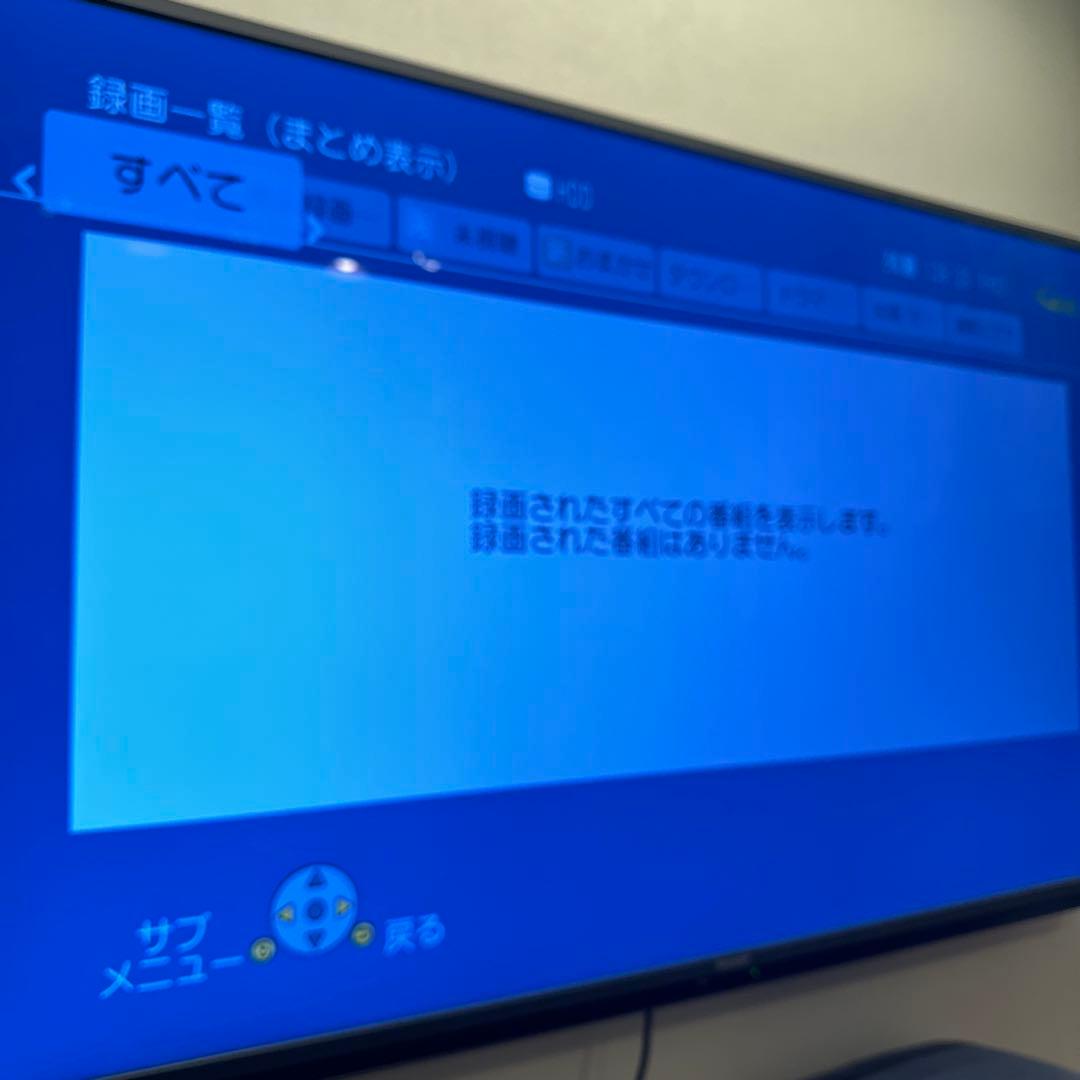 パナソニック ブルーレイディスクレコーダー DMR-BWT510 2011年製