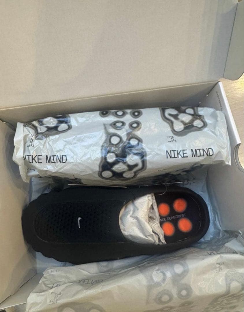 NIKE MIND 001 26.0ブラック サンダル