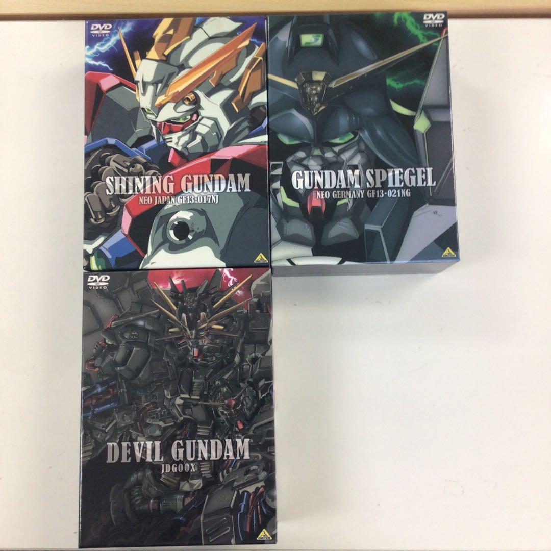 DVD 機動武闘伝 Gガンダム BOX 壱 弐 参 計3点 【動作確認済み】