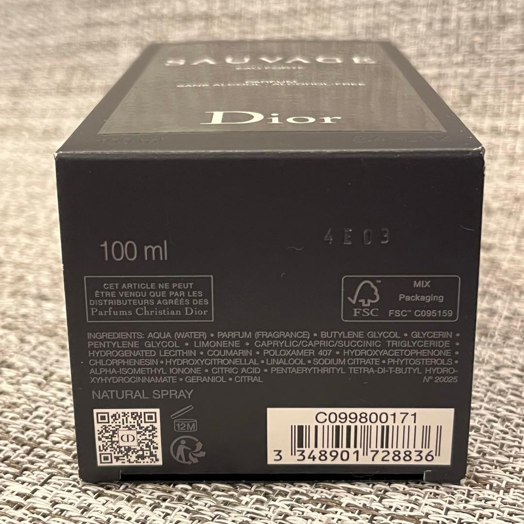 ✨ソヴァージュ オーフォルト100ml 銀座三越購入日本パッケージSAUVAGE