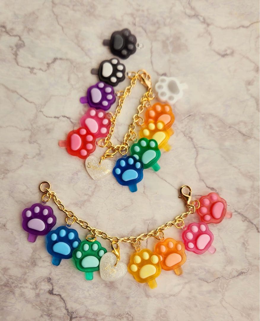 やまねこ断捨離中　Man お花キーホルダー他