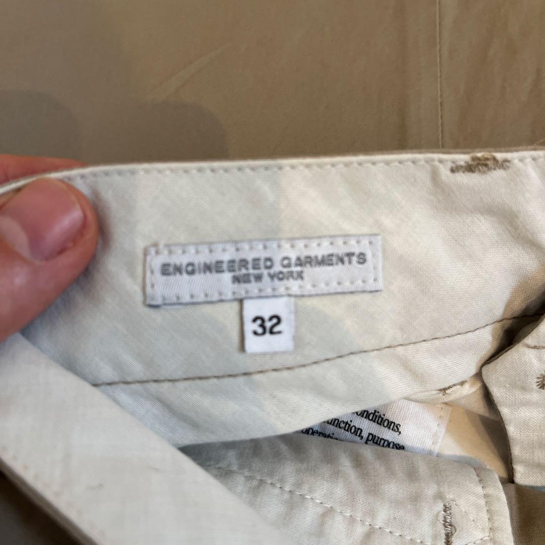 Engineered Garments アンドーバパンツ　ハイカウントツイル32