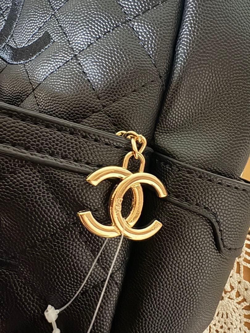 CHANELシャネル ノベルティ ブラック リュック バッグ 未使用