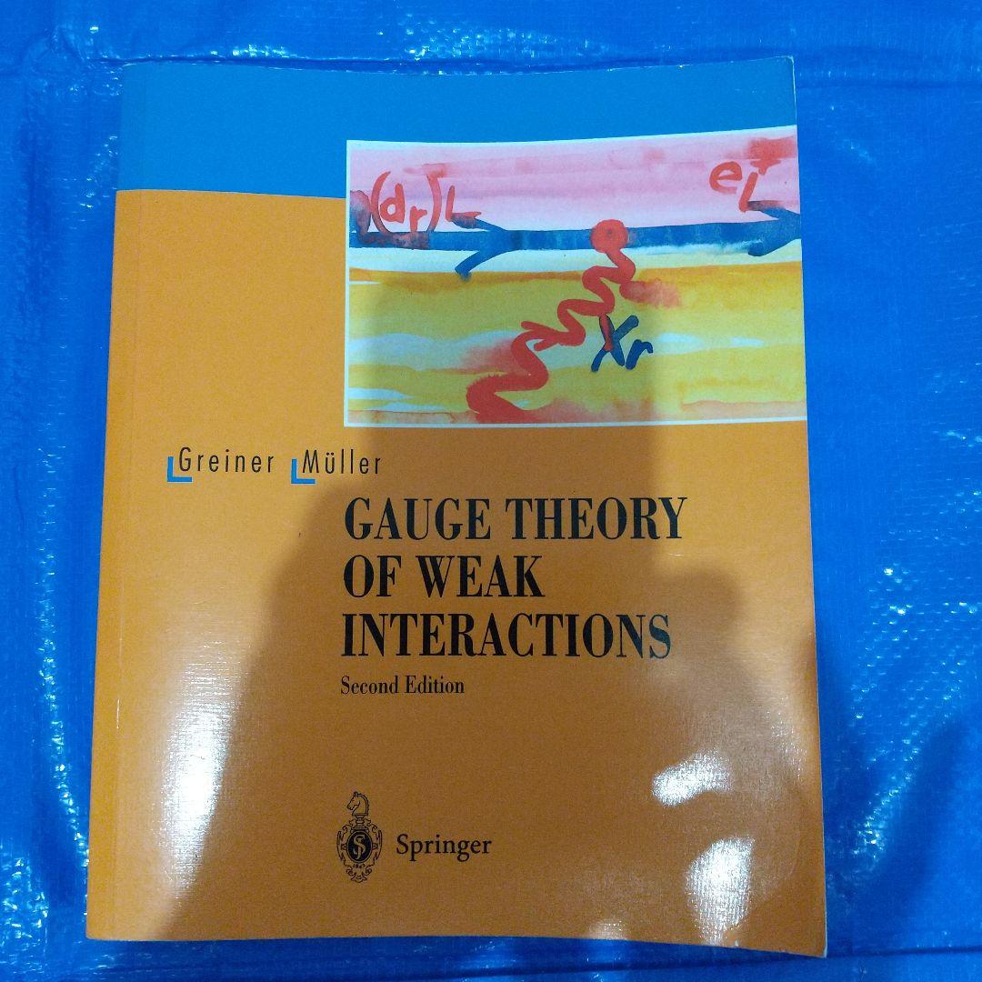洋書 Gauge Theory of Weak Interactions
