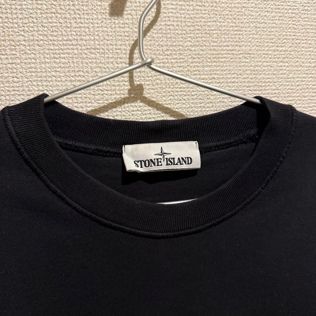 Stone  ストーンアイランド トレーナー ブラック Mサイズ