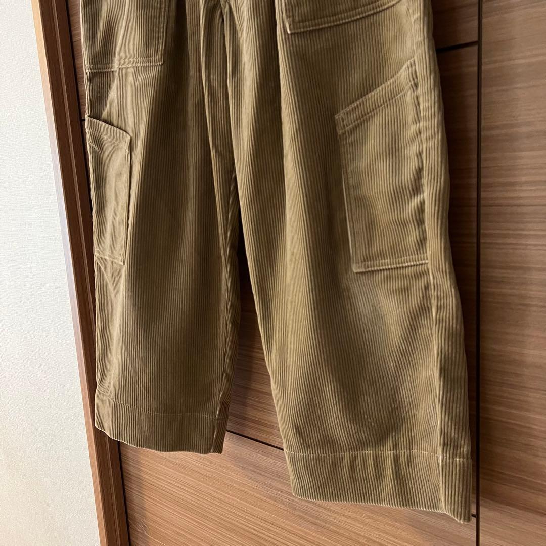 定価4万TUKI綿combatpantsサイズ0カーキ