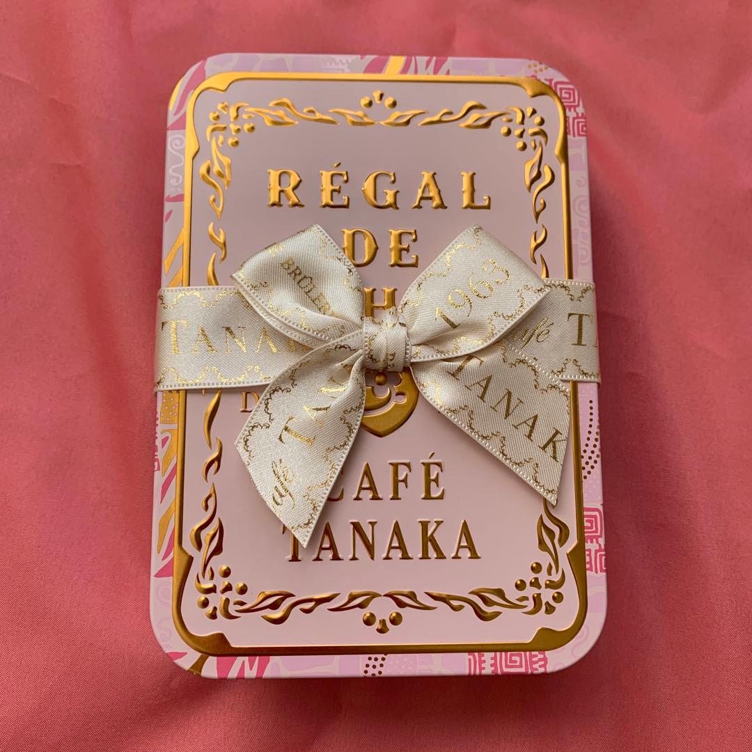 カフェタナカ　ボール&チェーンコラボバッグと阪急限定クッキー缶