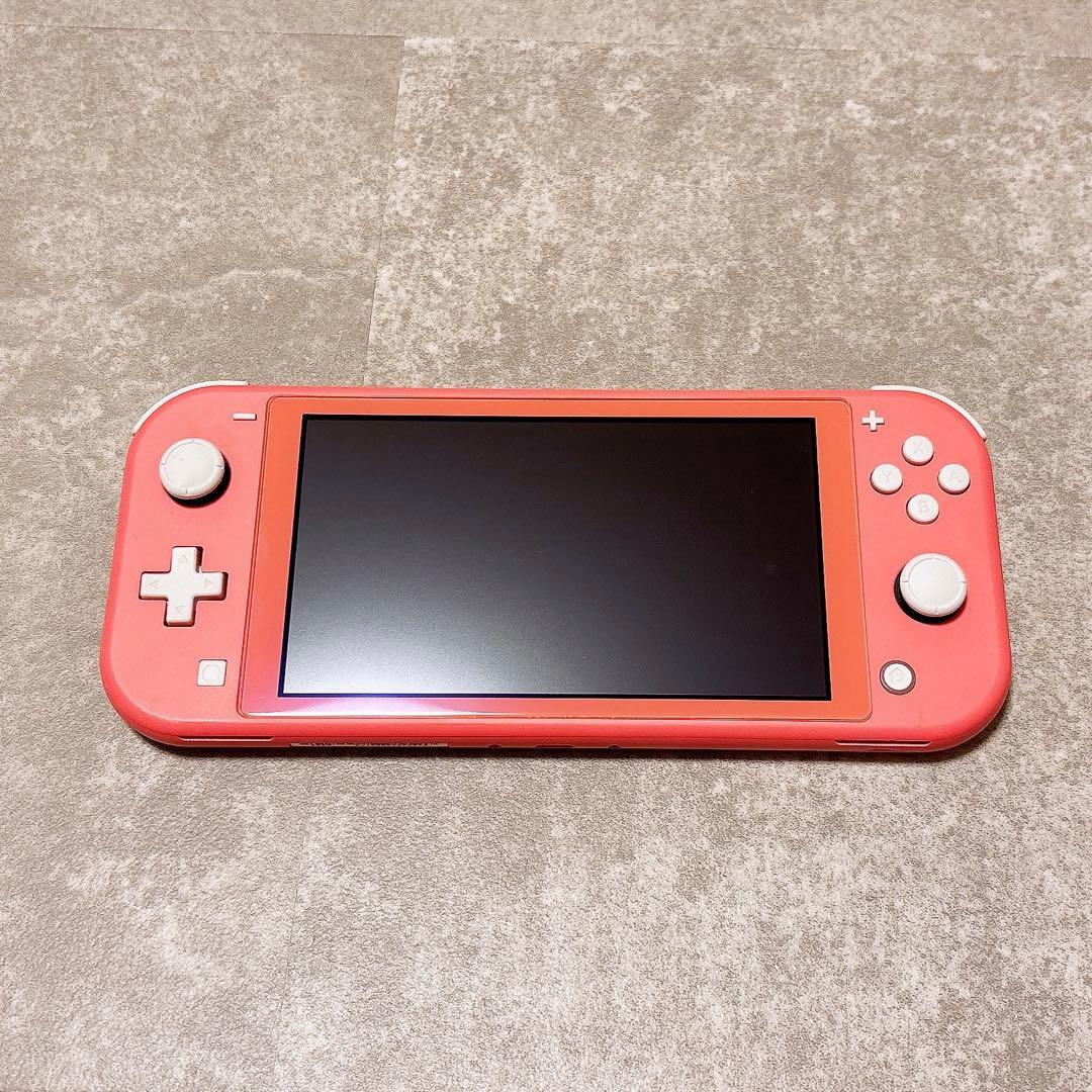 Nintendo Switch Lite ピンク 本体 microSD付き