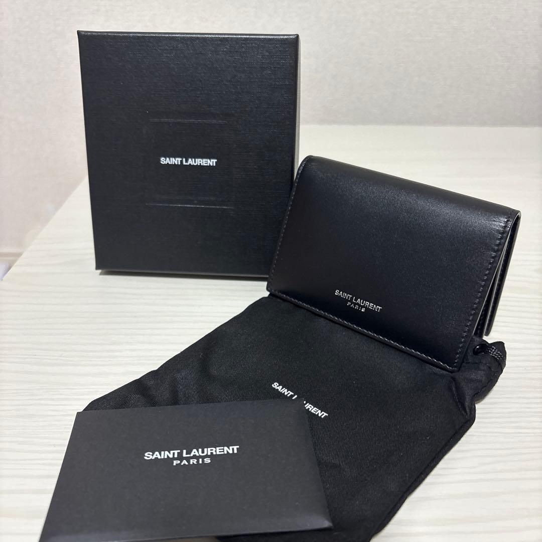 【最終値下げ】サンローラン　名刺入れ　ビジネス　カードケース