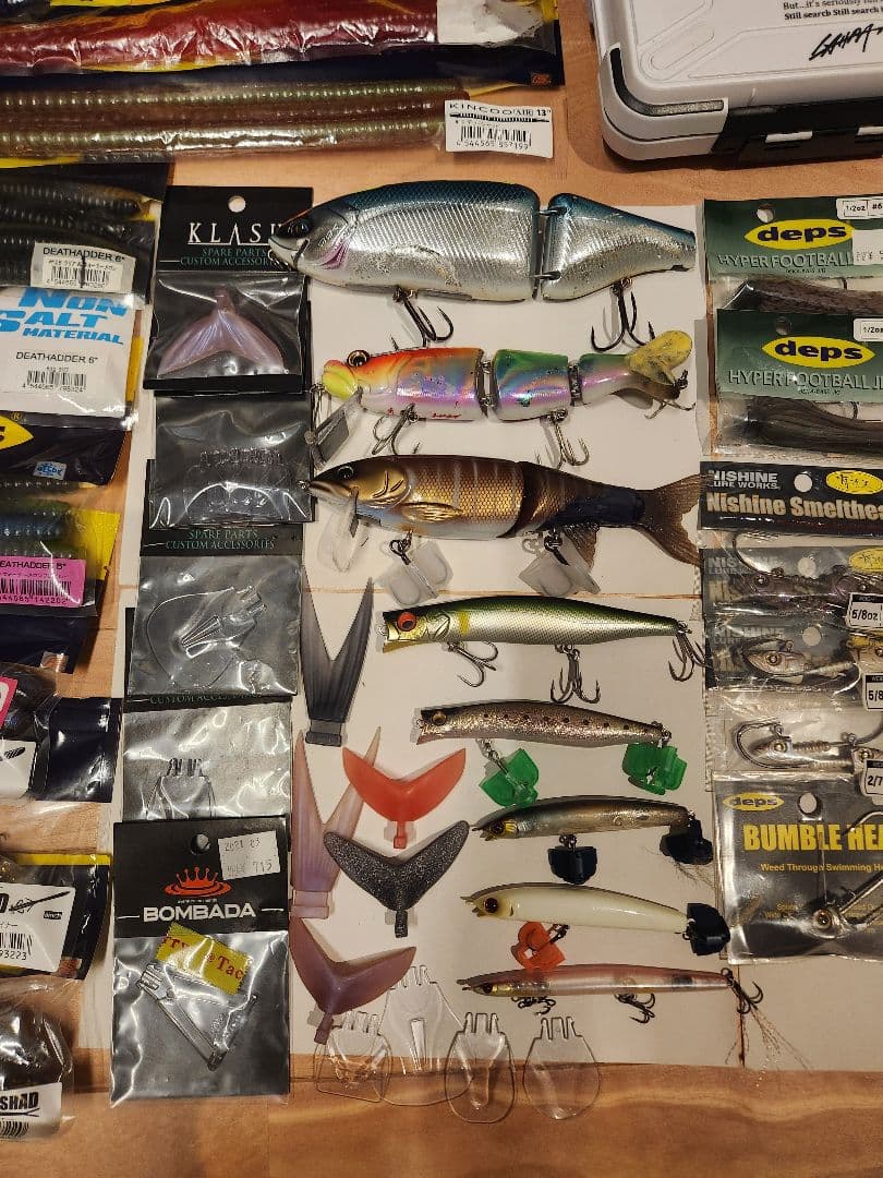 ルアー、ワームまとめ売り