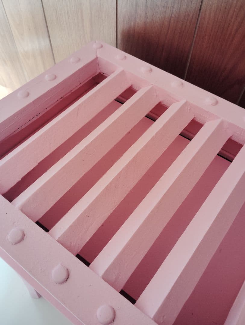 お賽銭箱　ピンク　47x38x40cm