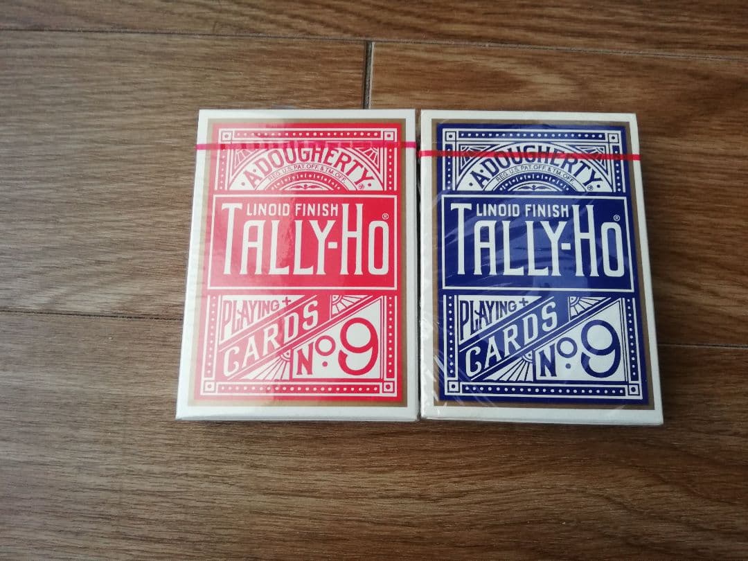 前田知洋オリジナル絶版タリホーゴールドフレーム 赤・青