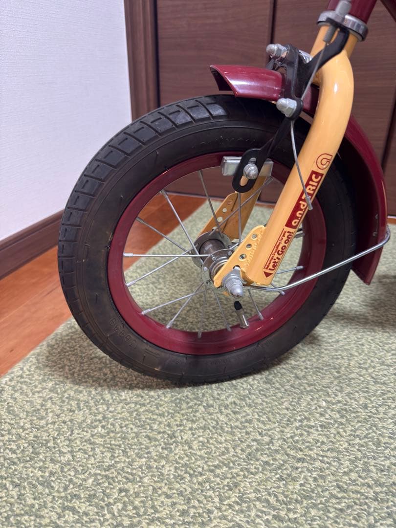 a.n.dTric 三輪車 赤・黄色