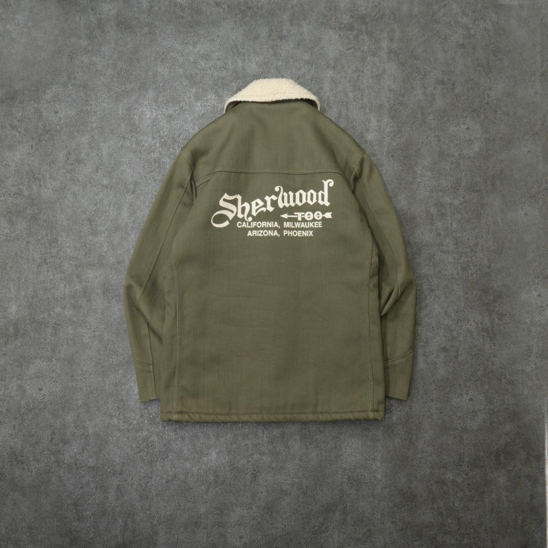 THE FLAT HEAD 00s ドビーランチコート 38 日本製 ボア