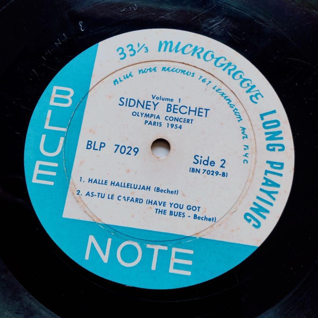 #3748【希少な名盤】シドニー・ベシェ レコード ジャズ 10インチ RVG