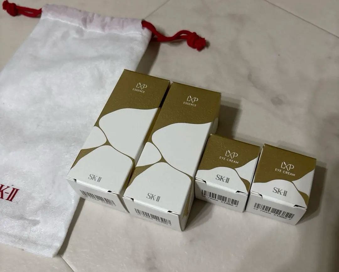 新品SK-II LXP 金継ぎエッセンス2本 &金継ぎアイクリーム2個