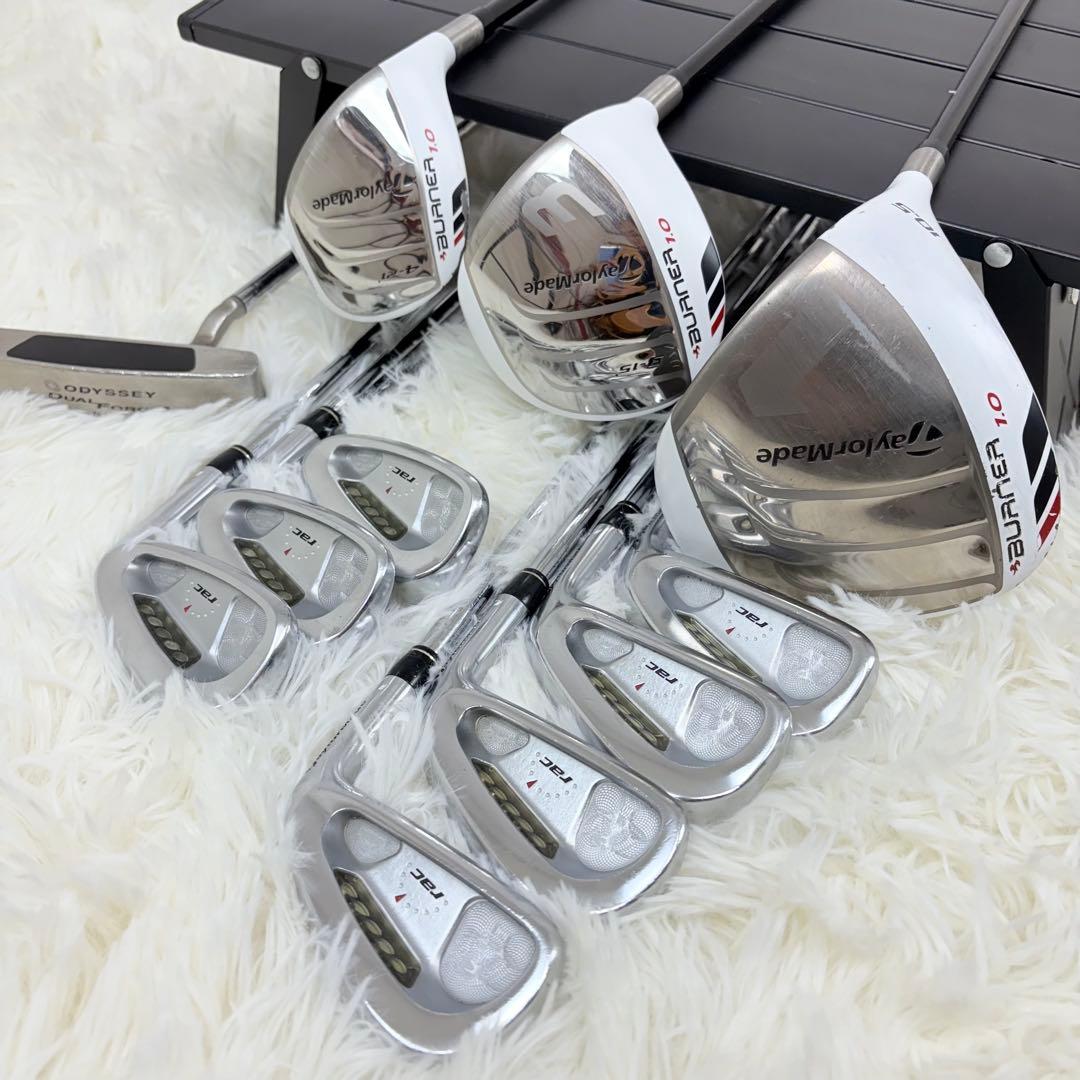 TaylorMade Burner 1.0 メンズクラブセット ゴルフ 11本